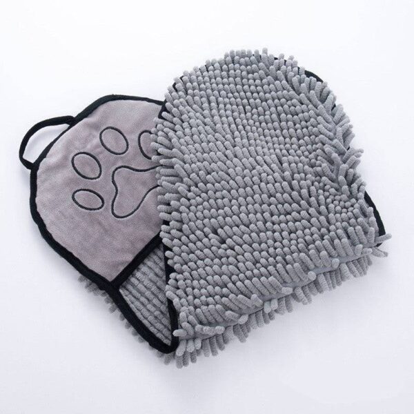 Super Absorbent Quick-Dry Microfiber Bath Towel for Pets - Image 3